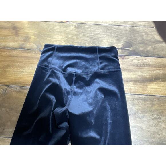 Athleta Elation Velvet Tight Leggings Black Yoga Size XS - Picture 7 of 10
